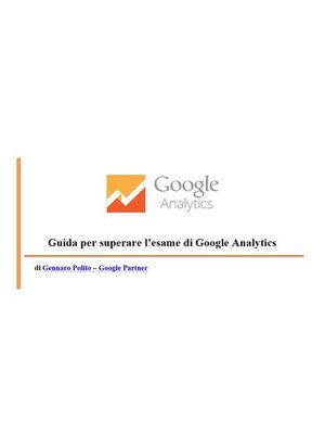 cover image of Guida per superare l'esame di Google Analytics